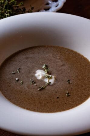 cream of mushrooms soup