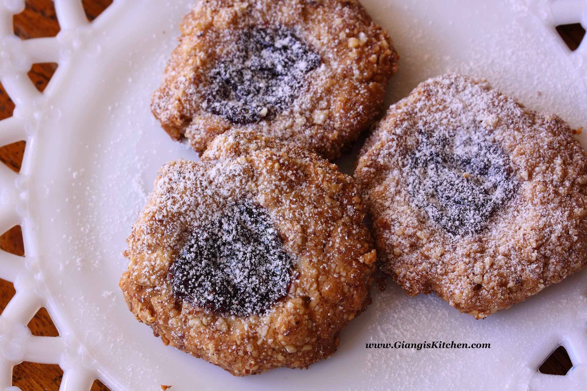 Oatmeal Forest Berries Thumbprints Cookies