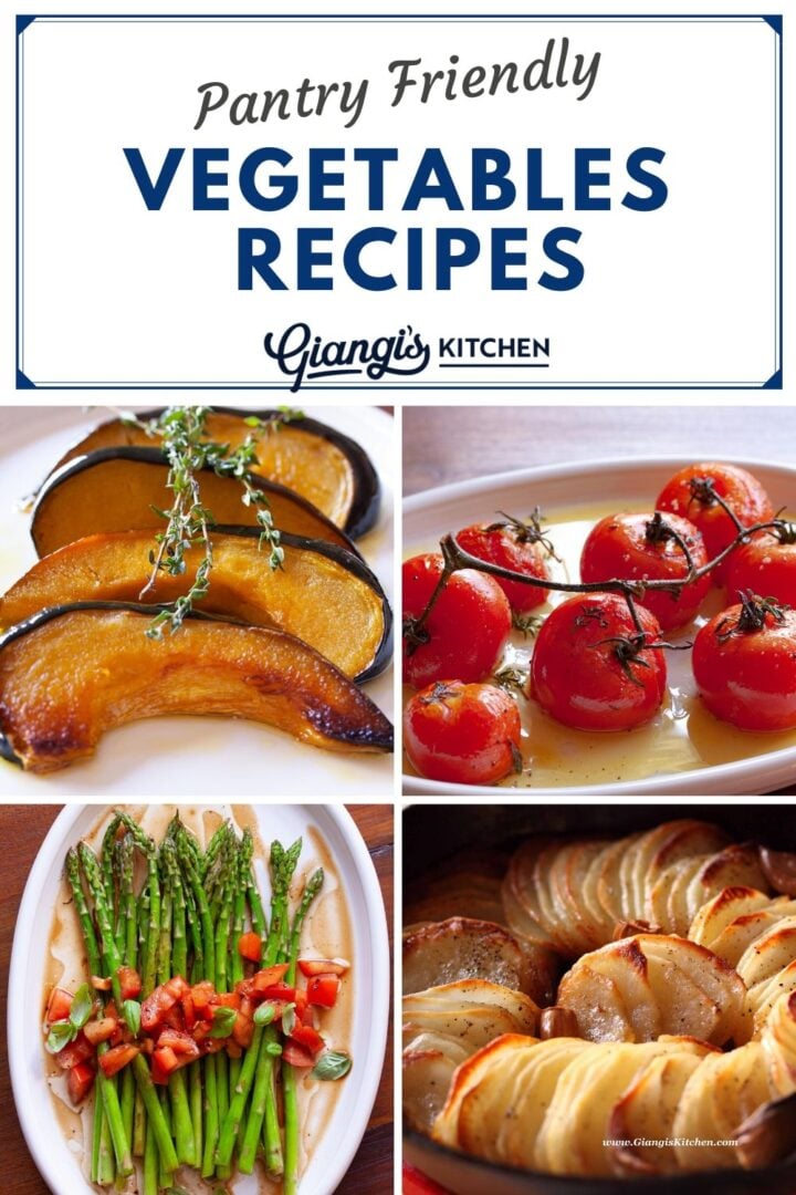 Pantry Friendly Vegetables Recipes