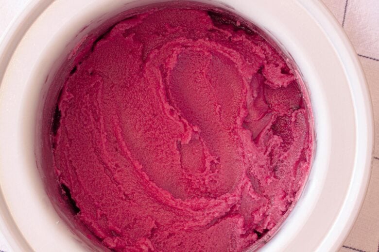 pomegranate sorbet