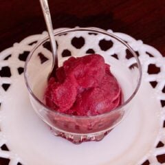 pomegranate sherbet