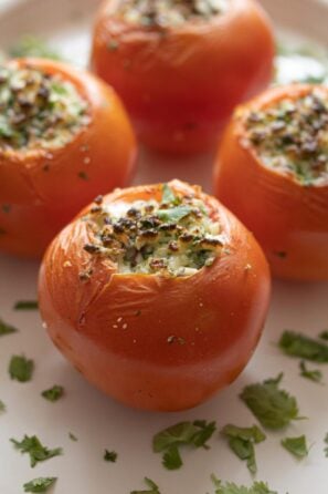 Queso Fresco stuffed tomatoes