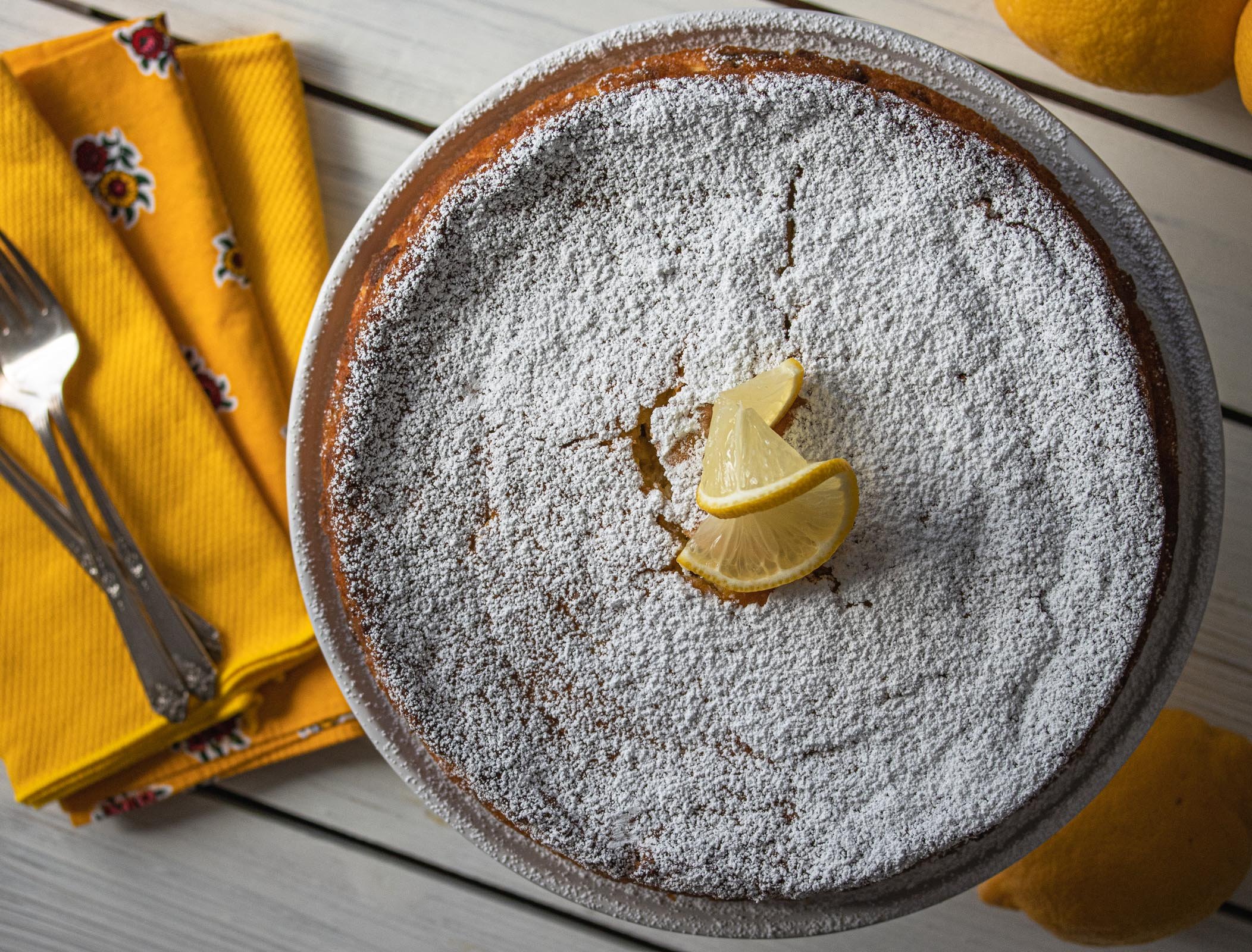 Ricotta Lemon Cake