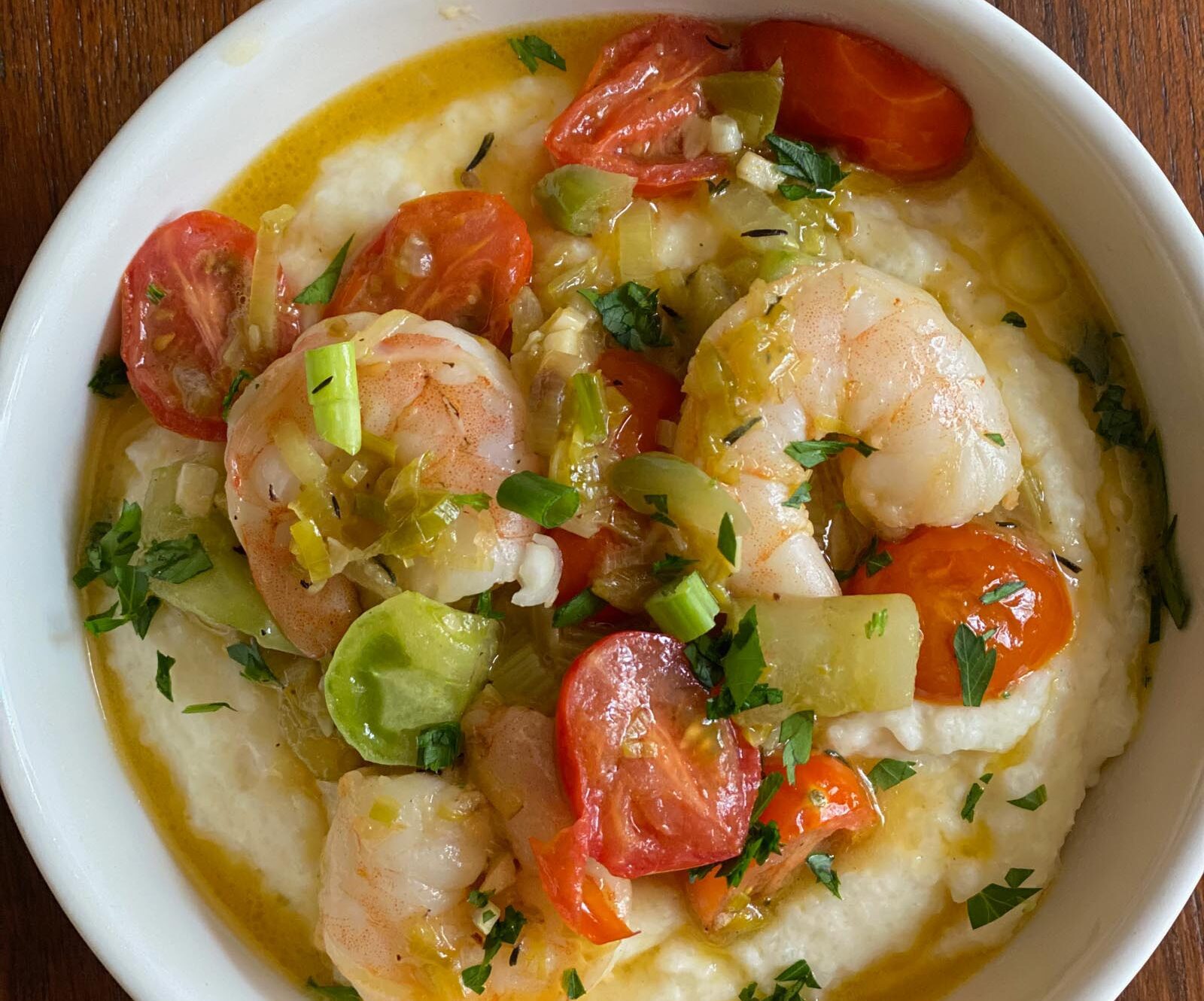 Shrimps and grits