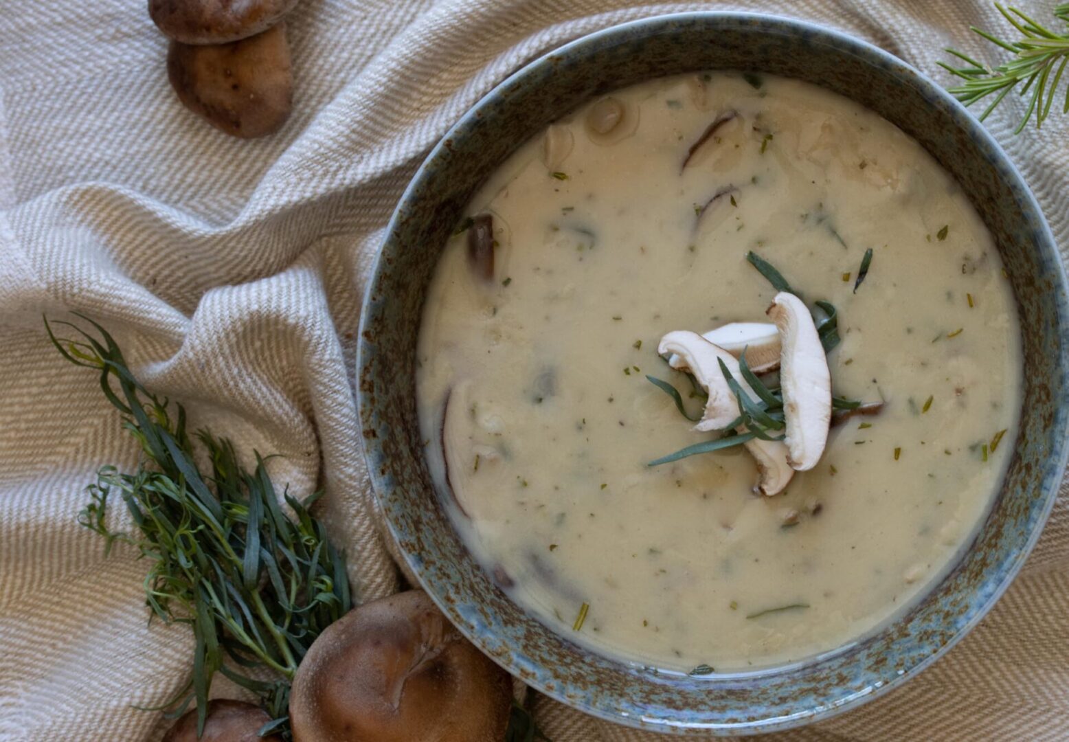 shiitake mushrooms gravy