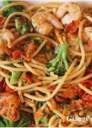 shrimps and pasta surprise