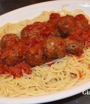 spaghetti meatballs