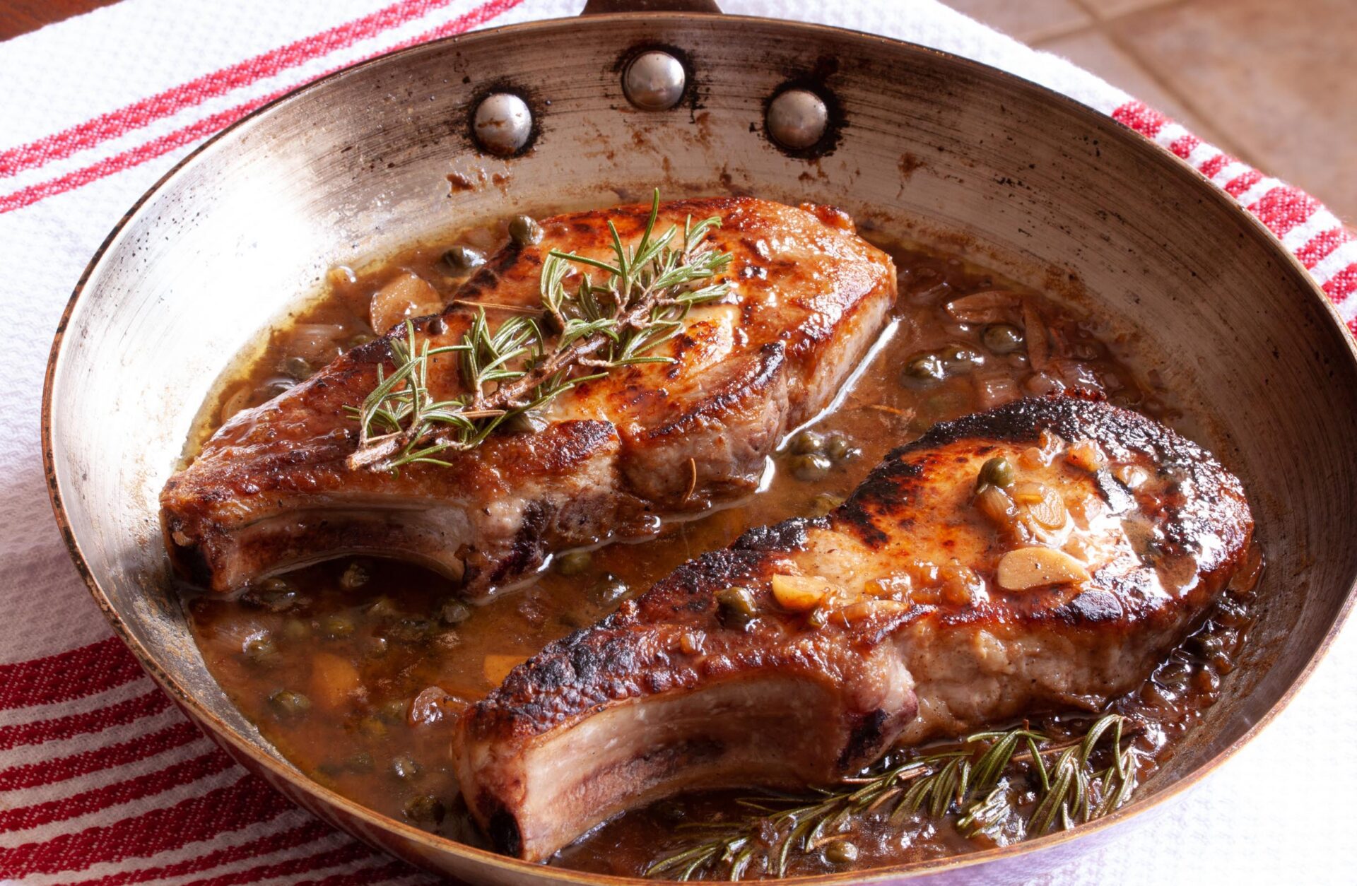 Pork Chops with Sweet Sour Sauce