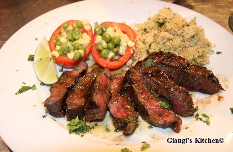 tequila lime flat iron steak