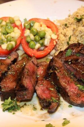 tequila lime flat iron steak