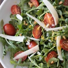 tomato arugula salad