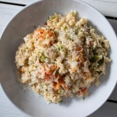 roasted tomato risotto