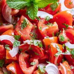 Tomato Salad with Mint