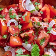 Tomato Salad with Mint