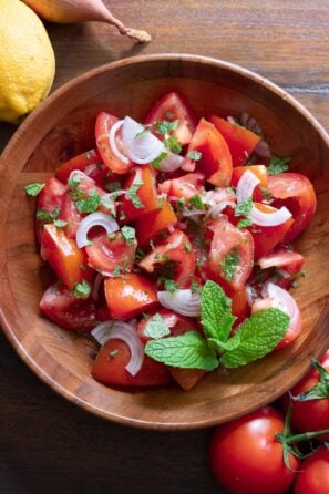 Tomato Salad with Mint