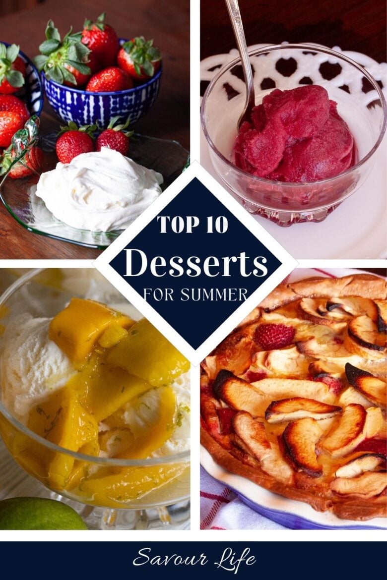 top 10 desserts for summer