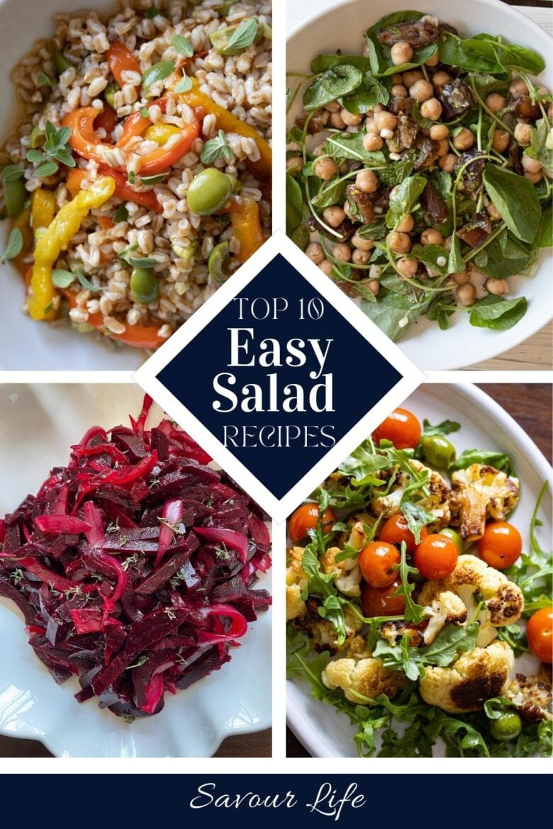 top 10 quick and easy salad recipes