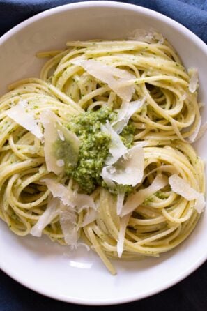 Watercress Pesto With Linguine