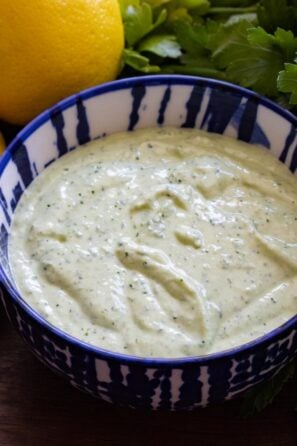 Yogurt Feta Sauce