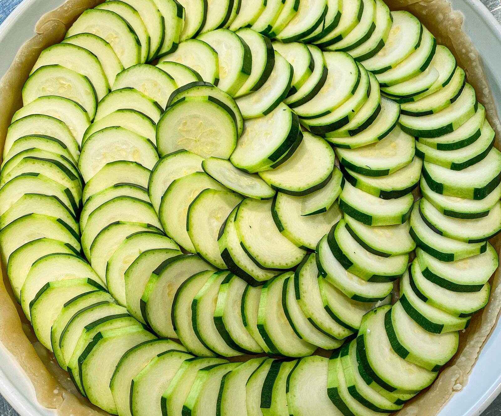 Zucchini Feta Cheese Quiche – Refreshing and Healthy