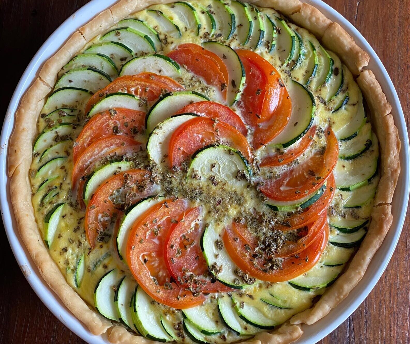 zucchini tomatoes gratin