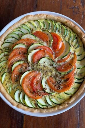 zucchini tomatoes gratin